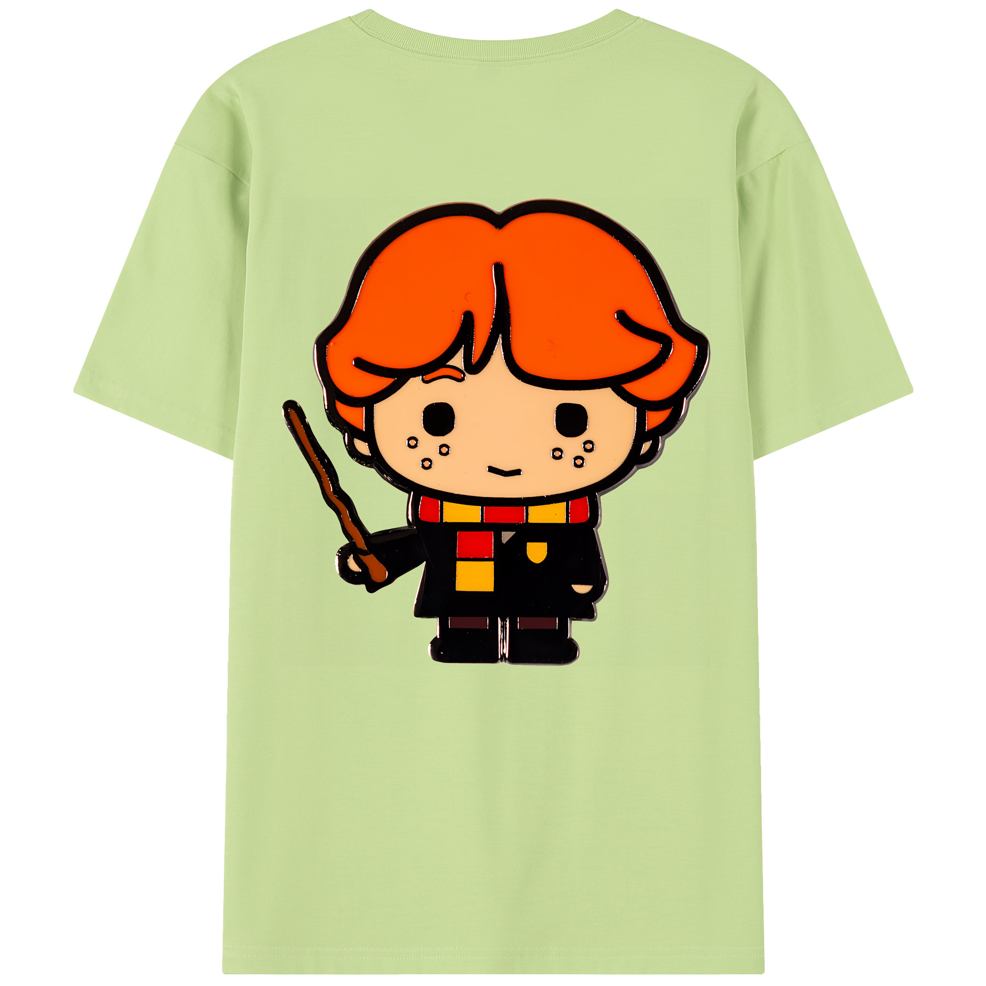 （画像用） Harry Potter ハリー・ポッターシリーズ 綿100％半袖Tシャツ（背面プリント）
